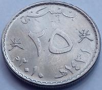 3558 - Oman 25 baisa, 2010