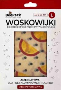 Woskowijka do przechowywania żywności 100% naturalny produkt L 36x36cm