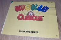 KICKLE CUBICLE - NINTENDO NES bez gry TYLKO INSTRUKCJA!