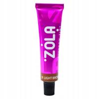 ZOLA - farba do brwi Light brown, 15 ml