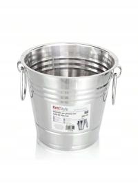 POJEMNIK WIADERKO DO LODU SZAMPANA WIADRO NA LUD DUŻY COOLER 20CM 4L