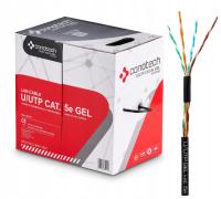Кабель Лан УТП на открытом воздухе геля витая пара меди КУ ПЭ 100м геля для Интернета