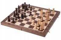OULET - деревянные турнирные шахматы № 5-инкрустация даб / платан - 48 x 48 см