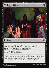MtG: Village Rites (INR)