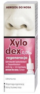 Xylodex 0,05% aerozol do nosa dla dzieci 10ml