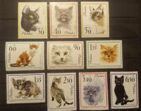 POLSKA Fi 1327-1336 ** 1964 Koty