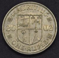 Mauritius - 1 rupee 2002