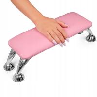 Подставка для рук для маникюра розовая