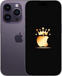 Apple iPhone 14 PRO 256 GB | Fioletowy | Szkło + Etui