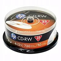 Płyta CD HP CD-RW 700 MB 25 szt.