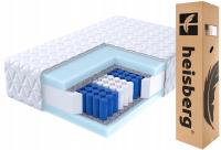 Materac 180x200 kieszeniowy 21 cm ŚREDNIO TWARDY dwustronny 7 stref BLANKA