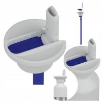 Ustnik słomka do butelki Dopper biała Flip Straw