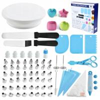 Zestaw cukierniczy 80 el patera tylki worek