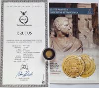 Palau 1 dolar 2009 Brutus waga 0.5 gr złoto 999 UNC