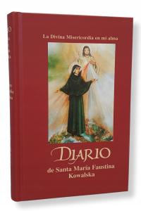 Dzienniczek św. s. Faustyny w języku hiszpańskim - duży, twarda oprawa