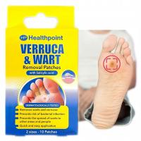 Plastry na kurzajki brodawki do usuwania usuwające z KWASEM SALICYLOWYM