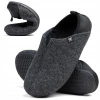 Kapcie BAREFOOT ciepłe filcowe pantofle ELASTYCZNE lekkie Wojtyłko