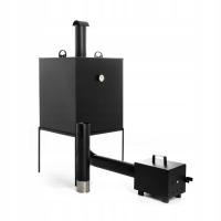 Коптильня Садовая сталь набор готов к копчению