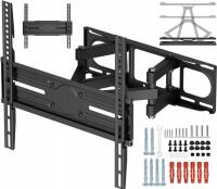 MOCNY OBROTOWY UCHWYT TELEWIZOR 40kg WIESZAK 32-70 cali VESA do 400x400
