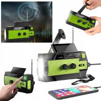 ПОРТАТИВНОЕ РАДИО АНАЛОГОВОЕ FM СОЛНЕЧНОЕ ДИНАМО IPX5 SOS POWERBANK BLOW RA13