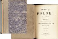 Przegląd Polski 1901 Morawski Karowski Dzieduszycki Milewski Puszet