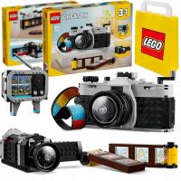 LEGO CREATOR 31147 Aparat retro Kamera TV 3w1 Prezent pod Choinkę