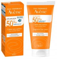 AVENE Przeciwsłoneczny krem bez zapachu SPF50 50ml