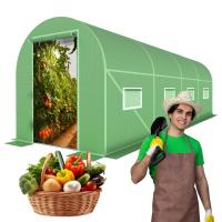 Садовый туннель из фольги большой 4, 5x2 теплица для овощей палатка 9 м2 УФ-4