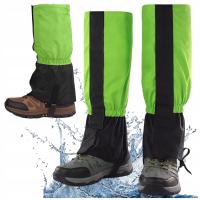 Stuptuty ochraniacze na buty WODOODPORNE nogawki turystyczne 2 szt. Zielony