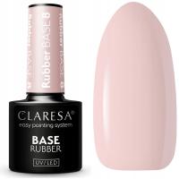 Claresa Base Rubber 8 Hybrid для ногтей UV / LED