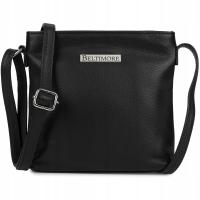 Torebka damska skórzana listonoszka mała premium slim klasyczna Beltimore