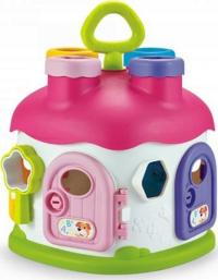Bavytoy Wesoły Domek do Sortowania Kształtów Różowy