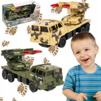 ВОЕННЫЙ АВТОМОБИЛЬ С РАКЕТНОЙ ПУСКОВОЙ УСТАНОВКОЙ МЕГА АВТО СВЕТОВЫЕ И ЗВУКОВЫЕ ЭФФЕКТЫ