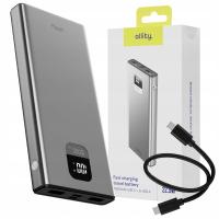 Allity Power bank APB-100 PD QC 22,5W 10000 mAh szary