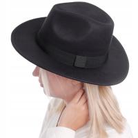 Модная шляпа женская Панама классический