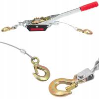 FORCEKRAFT Wyciągarka wciągarka ŁAŃCUCHOWA ręczna udźwig 1 TONA ŁAŃCUCH 2,2