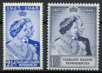 Falkland Islands Dependencies** Mi. 12-13 Para królewska 10€