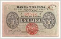 3.hy.Toskania, 1 Lira 1870, St.2, ale...