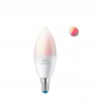 WiZ żarówka LED E14 4,9W 470lm 2200-6500K + RGB
