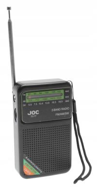 Radio Kieszonkowe PRZENOŚNE Małe Na Akumulator FM AM SW Jack 4239