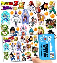 ВРЕМЕННЫЕ ТАТУИРОВКИ ДЛЯ ДЕТЕЙ DRAGON BALL ORIGINAL DESIGNS