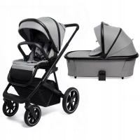 MUUVO SLICK 2.0 LIGHT GREY 2W1 + GONDOLA + ADAPTER