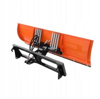 Pług do śniegu prosty 160 cm, hydrauliczny, z euroramką (TUR) 4FARMER