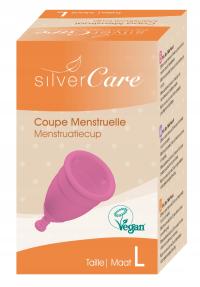 Менструальная чаша SilverCare, безопасная гипоаллергенная розовая