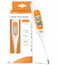 TERMOMETR ELETRONICZNY DMT-2032 BIAŁY POMARAŃCZOWY