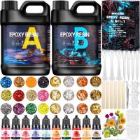 Zestaw Żywicy Epoksydowej 512 ml – Krystaliczna, rękodzieło DIY Biżuteria