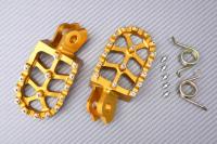 Podnóżki Cross / Enduros SUZUKI RMX / RMZ 250 / 450 2008 - 2024 złote