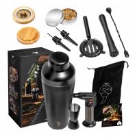 WHISKY SMOKER PRO 2w1 luksusowy zestaw barmański prezent alkohol drink