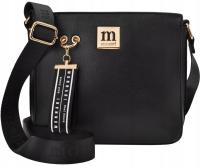 Monnari Torebka Listonoszka Mała Torba Na Ramię Czarna Miejska Crossbody