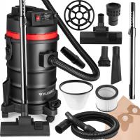 ПРОМЫШЛЕННЫЙ ПЫЛЕСОС БЕЗ МЕШКА ДЛЯ ГИПСОВОЙ ПЫЛИ 2000 ВТ